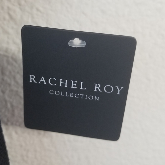 Rachel Roy Collection NWT Black LS Midi Dress XS - Picture 5 of 9